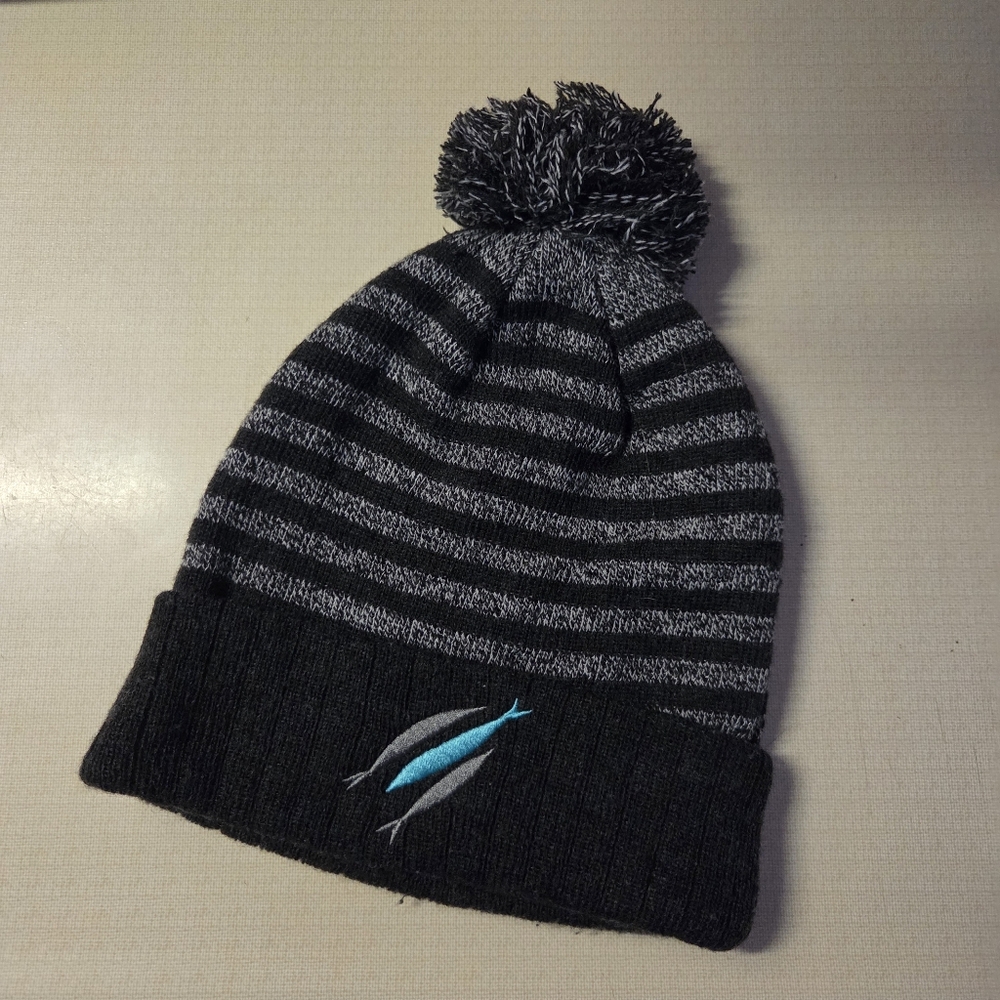 THE CHOSEN Fishes Black And Grey Beanie